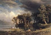 Albert Bierstadt The Coming Storm oil painting